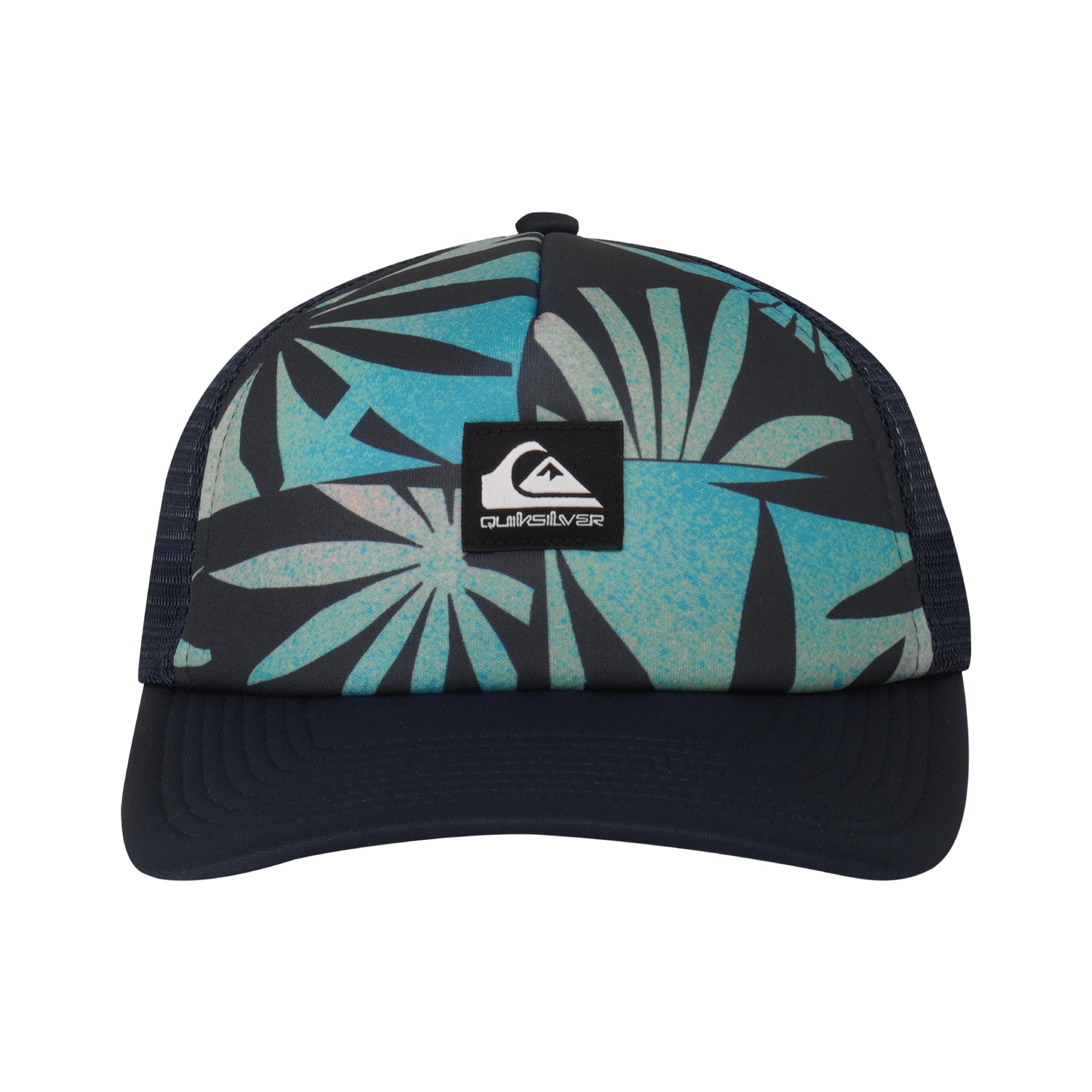 Quiksilver Boys' Emu Coop Snapback Trucker Hat - Adjustable Cotton Baseball Cap for Kids & Teens - Perfect for Outdoor Sports, Beach & Casual Wear