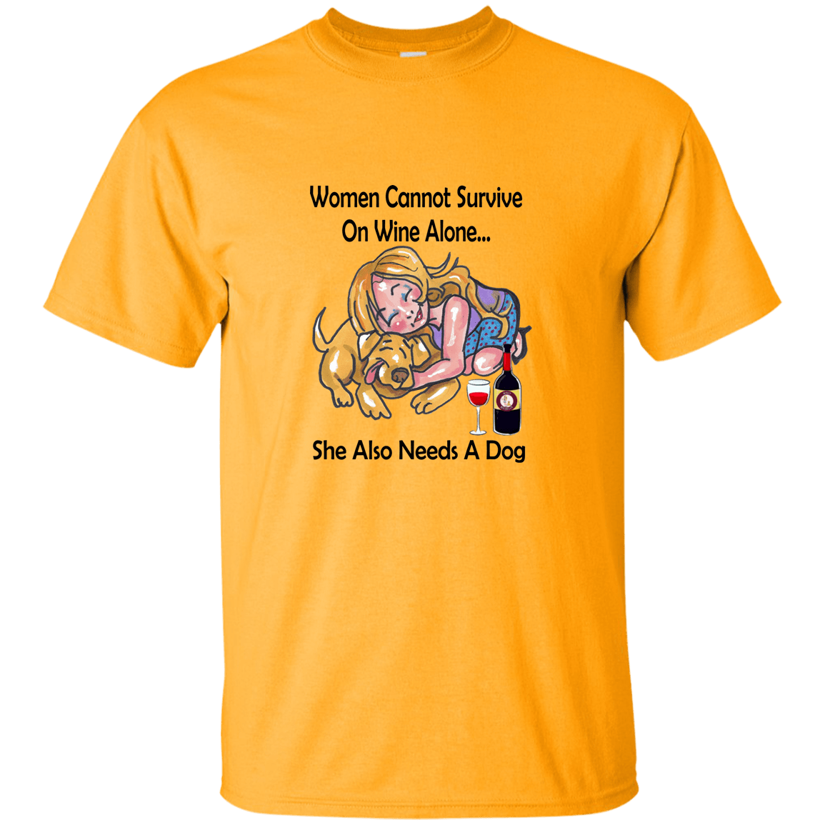 WineyBitches.co Women's Funny Wine Lover T-Shirt - Black Lettering Graphic Tee for Wine Enthusiasts, Girls Night Out & Casual Wear