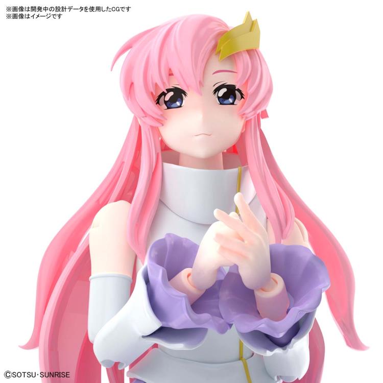Figure Rise Standard Gundam SEED Lacus Clyne Plastic Model Kit - Perfect for Anime Fans & Collectors - Display, Build & Customize Your Own Gundam Figure