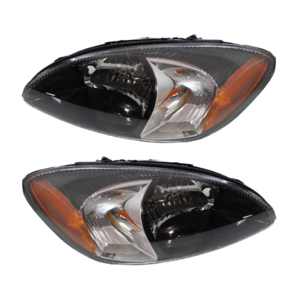 2003 Ford Taurus Headlights Pair - Driver & Passenger Side Assembly | FO2502206 FO2503206 for Centennial Edition - Perfect for Night Driving