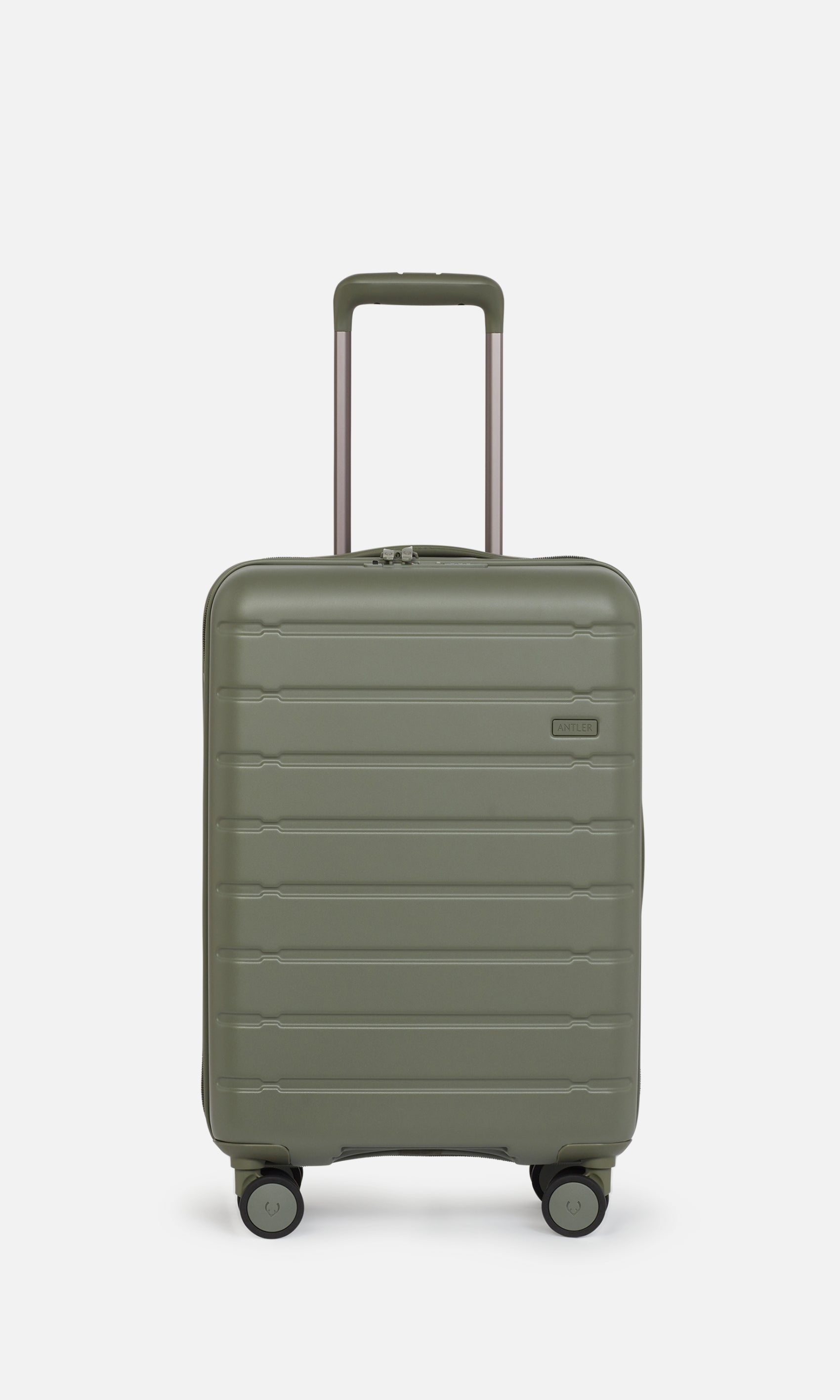 Expandable Carry on Luggage Set - Field Green Stamford 2.0 Suitcase with Spinner Wheels | Perfect for Air Travel & Weekend Getaways