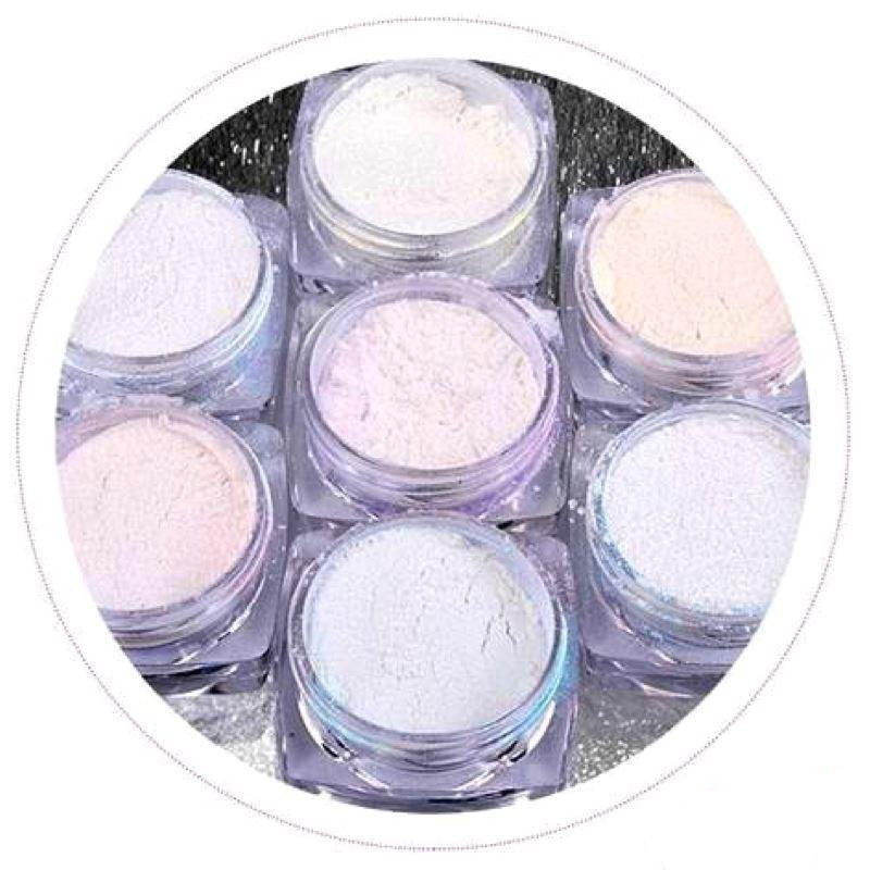 Mermaid Pearl Chrome Pigments for Nails, Art & Crafts - High-Quality Cosmetic Glitter Powder for DIY Makeup, Body Paint, Resin Jewelry & More