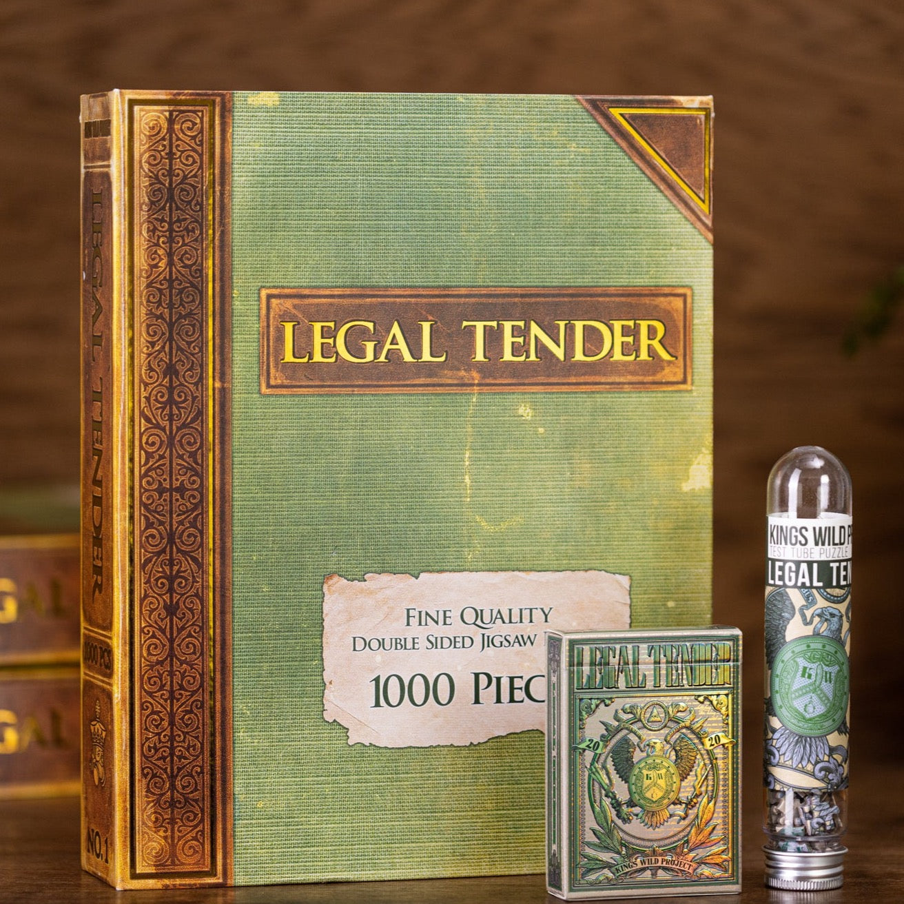 Legal Tender Jigsaw Puzzle Full Set - Complete US Currency Collection Puzzle for Adults & Collectors - Perfect for Home Decor, Gift Giving & Relaxation