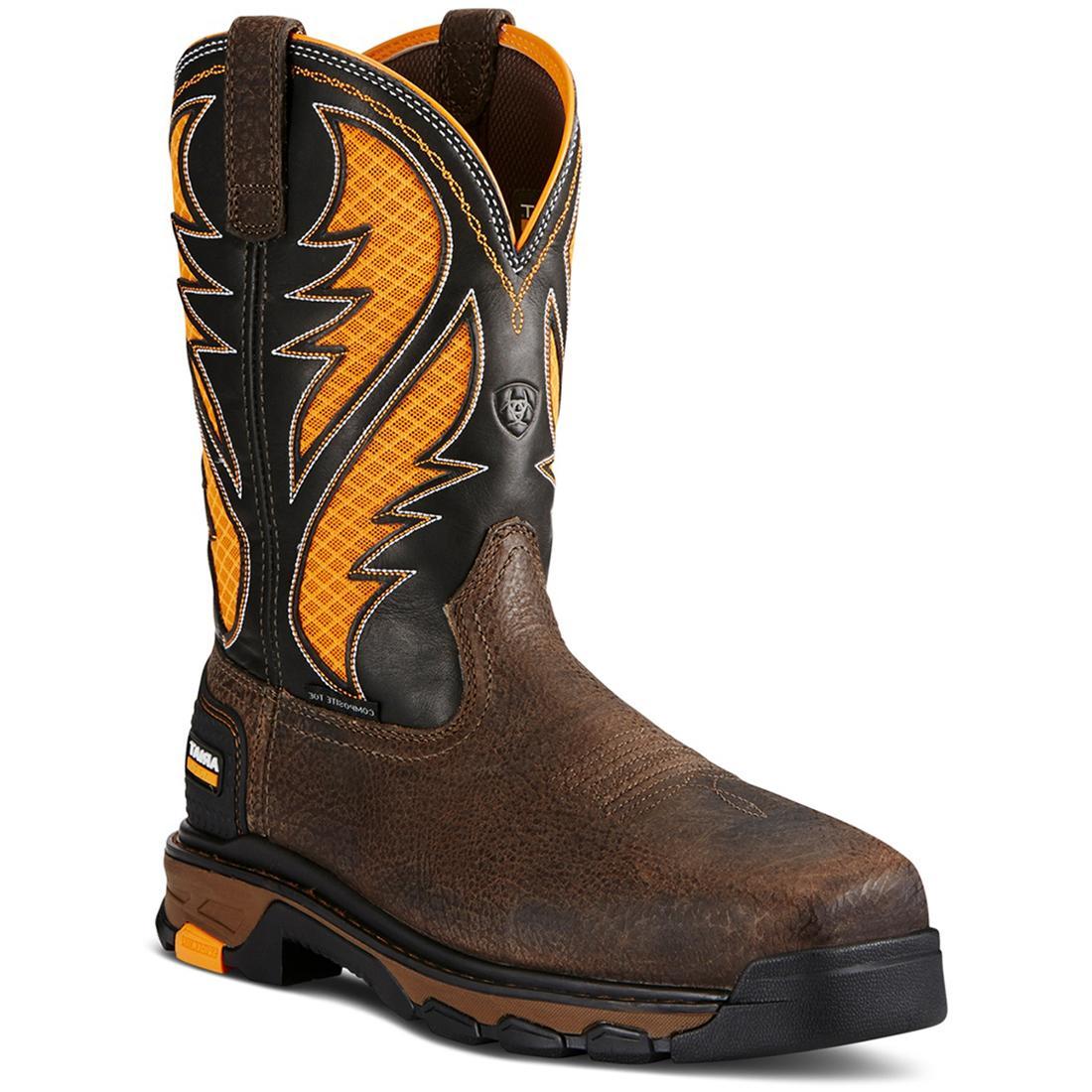 Intrepid VentTEK Composite Toe Work Boot Cocoa Brown