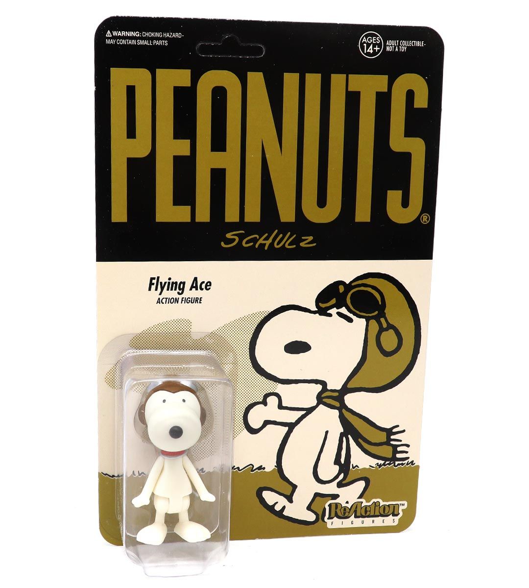 Flying Ace ReAction Figure Wave 2 - Vintage Style Collectible Toy for Display & Play - Perfect for Action Figure Collections, Gift Giving & Nostalgic Decor