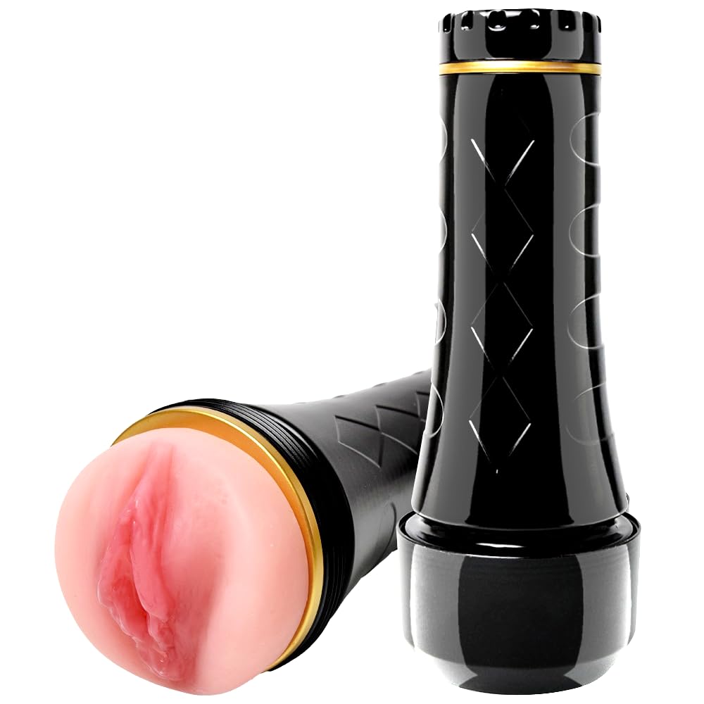 Realistic 3D Textured Male Masturbator Cup - Premium Detachable Sex Toy for Men with Easy-Clean Design - Ultra-Lifelike Vagina Simulation for Enhanced Pleasure | Perfect for Solo Play, Discreet Storage & Travel-Friendly Adult Toys (2024)