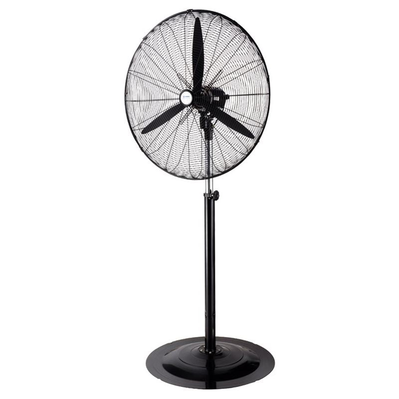 30 Inch High Velocity Pedestal Fan - Powerful Cooling for Large Rooms, Warehouses & Outdoor Events - Quiet Oscillating Floor Fan with Adjustable Height