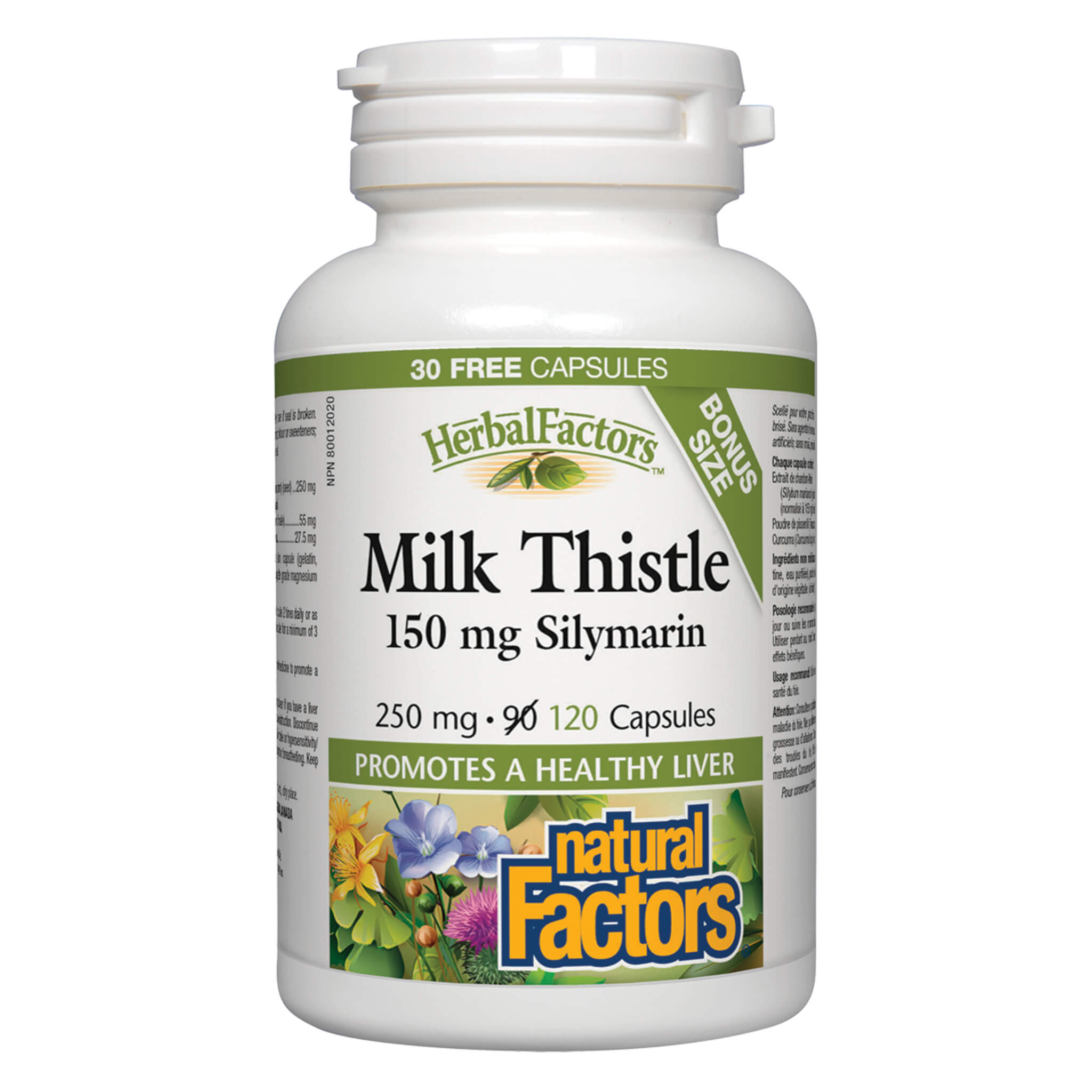 Milk Thistle 250mg Supplement - Extra Strength Liver Support & Detox (Bonus Size) | Supports Liver Health, Digestion & Cleansing | Perfect for Daily Wellness & Detox Routines