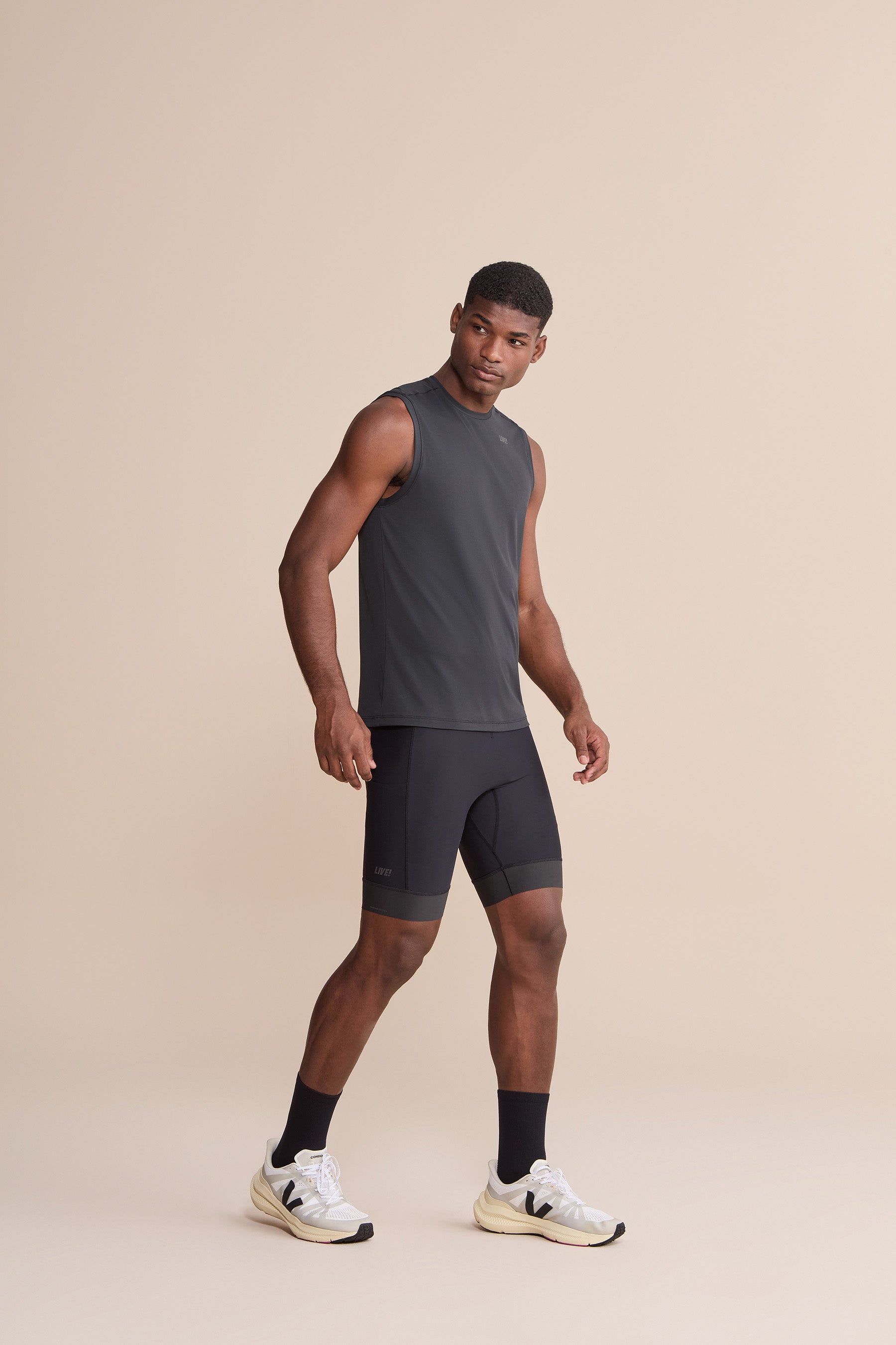 Breathable Bio Stretch Men's Tank Top - Lightweight & Comfortable for Gym, Running & Summer Outfits