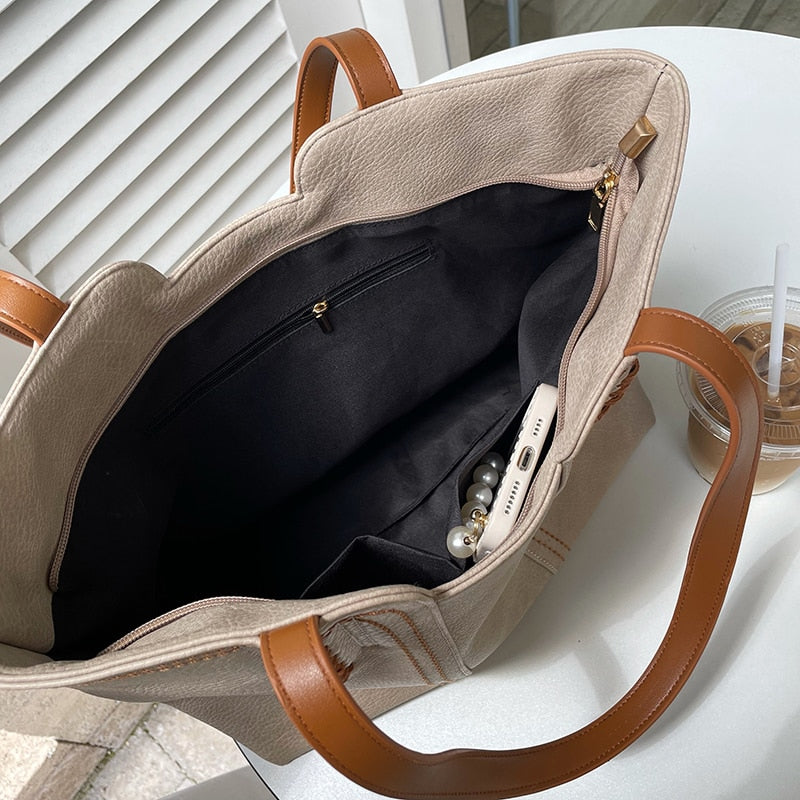 Stylish Women's Tote Bags - Fashionable Brand Design Handbags for Work, Travel & Shopping | Durable & Spacious Shoulder Bags for Everyday Use