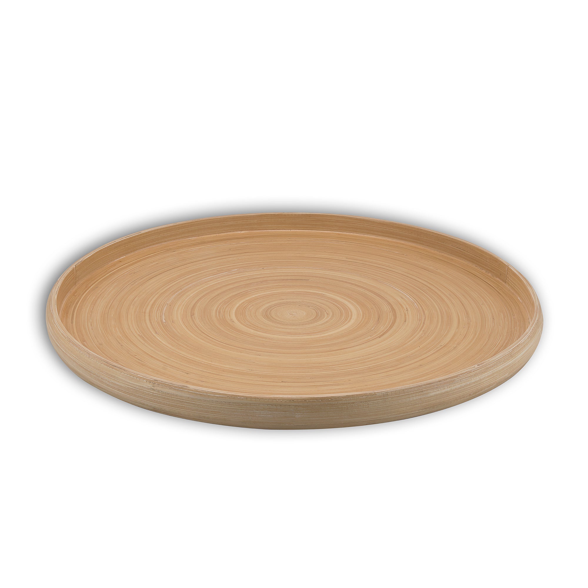 Lexa 16 Inch Bamboo Serving Tray - Natural Wooden Charcuterie Board for Cheese, Fruits & Appetizers - Perfect for Entertaining, Kitchen & Dining Room Decor