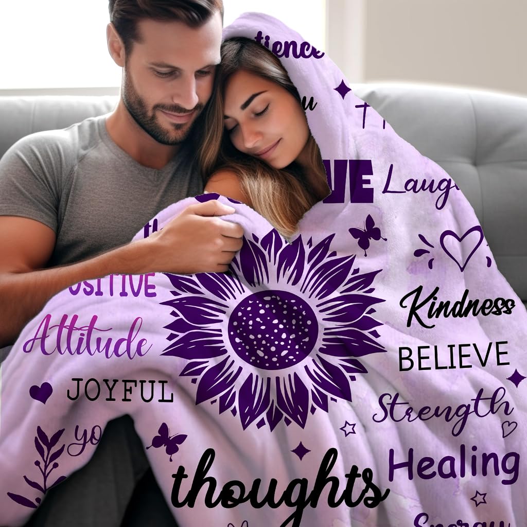 You Are Awesome Inspirational Throw Blanket - 50