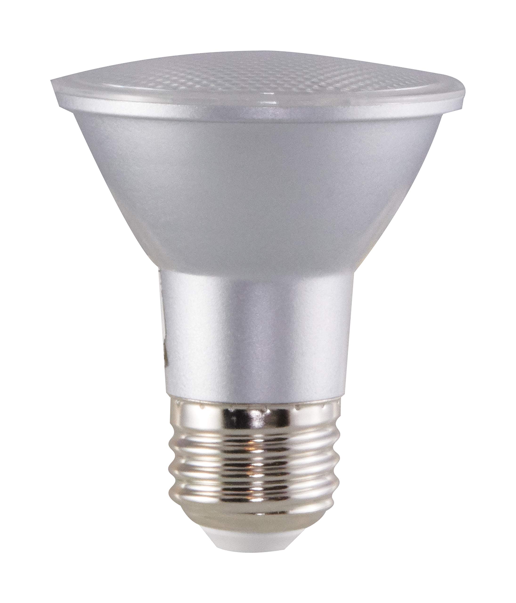 Satco S29409 6.5W PAR20 LED Light Bulb - 6 Pack, 5000K Daylight White, 520 Lumens, Dimmable, 120V, Energy Efficient - Perfect for Recessed Lighting, Track Lights, and Display Cases