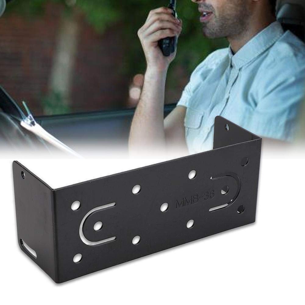 Universal Mounting Bracket for YAESU FT-8900/FT-8800/FT-8800R Two-Way Radios - Compact & Lightweight Radio Accessory for Car, Truck, or Home Installation
