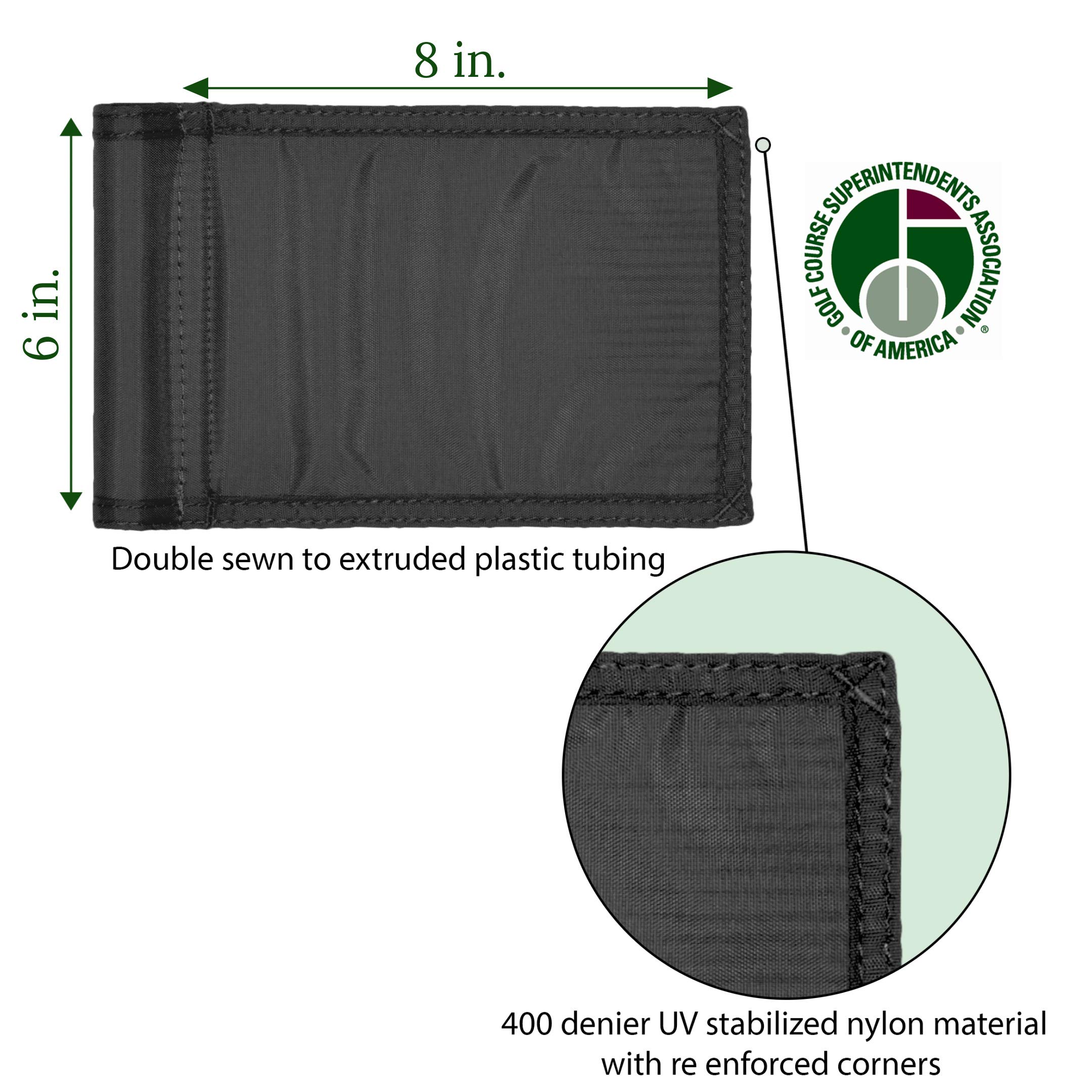 Premium Golf Flag & Cup Set for Yard Practice - 3 Mini Putting Green Flags, Poles & Cups - High-Quality Training Equipment for Backyard & Indoor Golf Practice - Perfect for Home, Office, or Outdoor Use