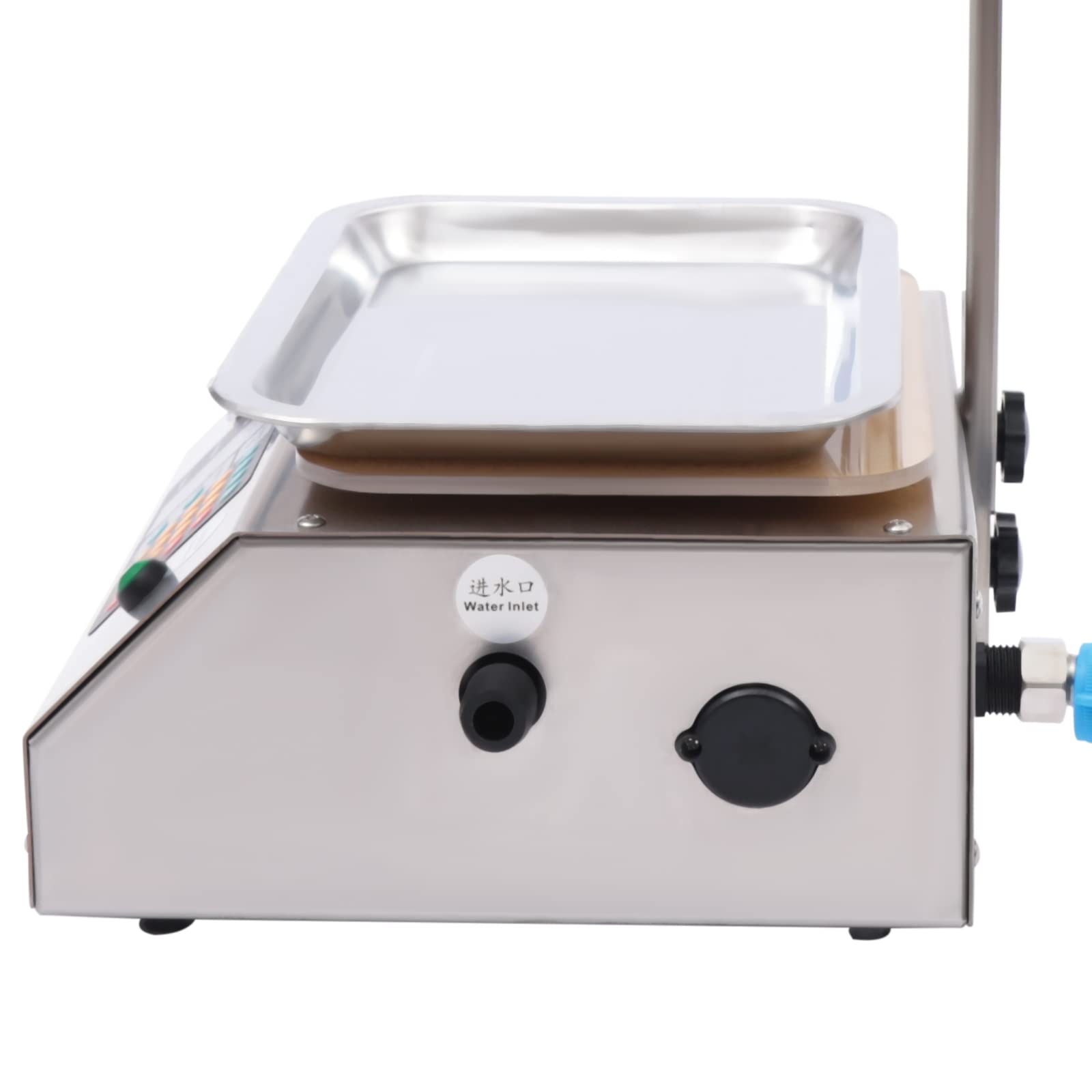 Semi-Automatic Digital Control Liquid Filling Machine - Single Head Nozzle Stainless Steel Bottle Filler for Drinks, Vinegar & Perfume (17L Capacity) | Ideal for Small Business, Homebrew & DIY Cosmetic Production
