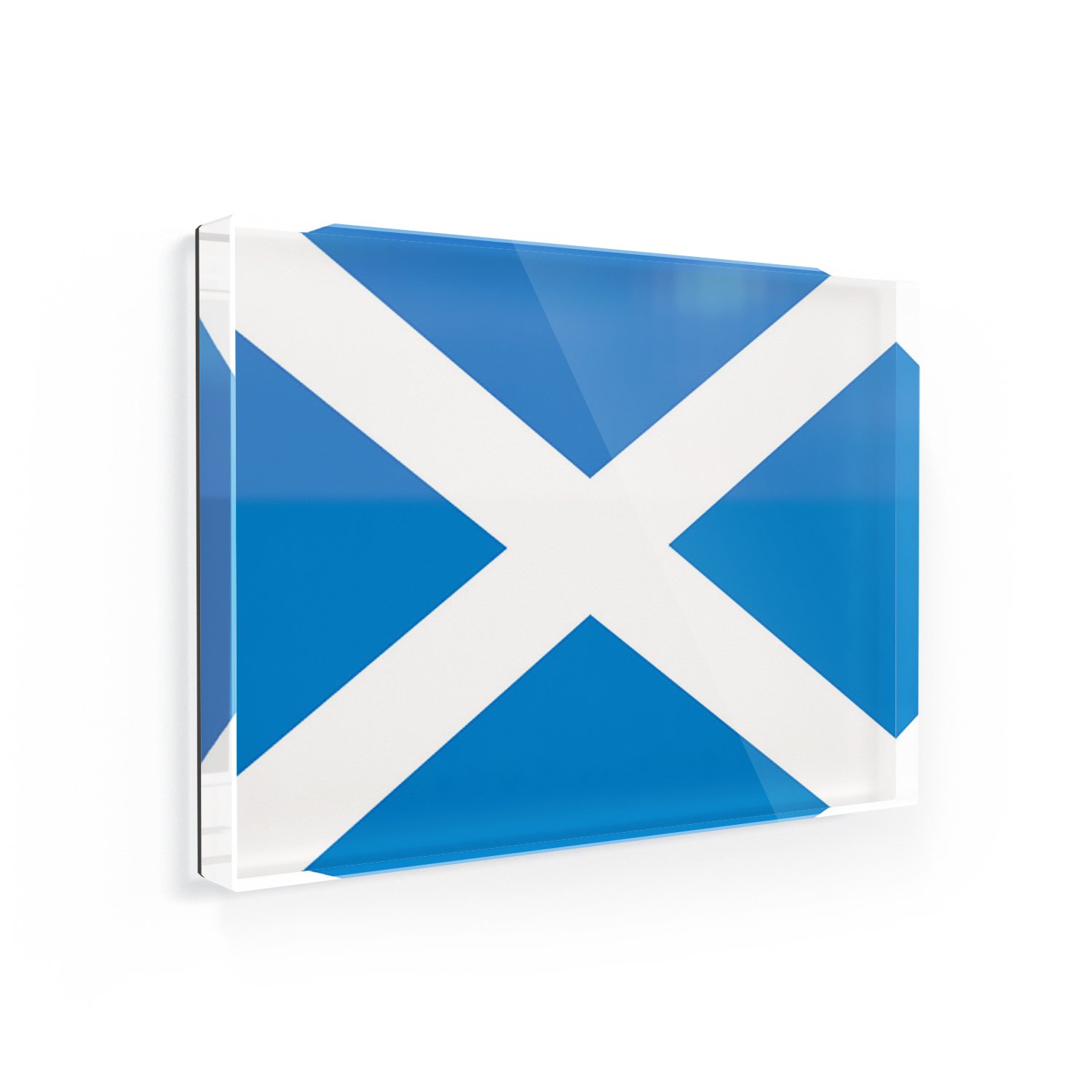 Scotland Flag Fridge Magnet - United Kingdom Souvenir, Strong Magnetic Refrigerator Decor for Kitchen, Office, Travel Gifts | Perfect for Home, Gifts & Collectibles