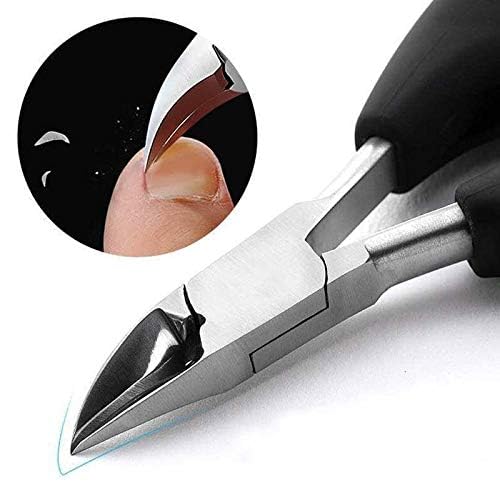 Miss Hot Heavy Duty Toenail Clipper for Ingrown & Thick Nails - Professional Pedicure Tool for Home & Salon Use - Perfect for Elderly, Diabetic Foot Care & Manicure Sets
