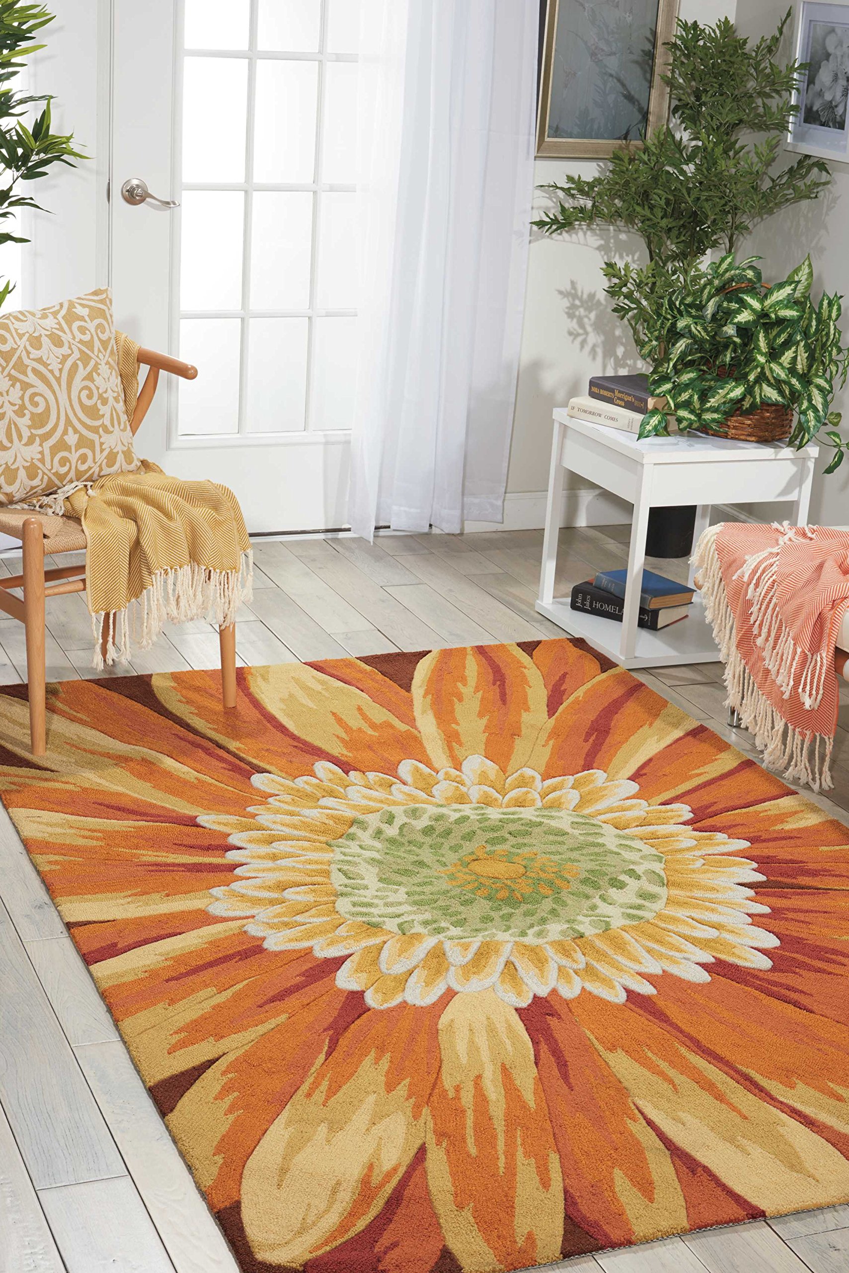 Nourison Fantasy Modern Multicolor 3'6