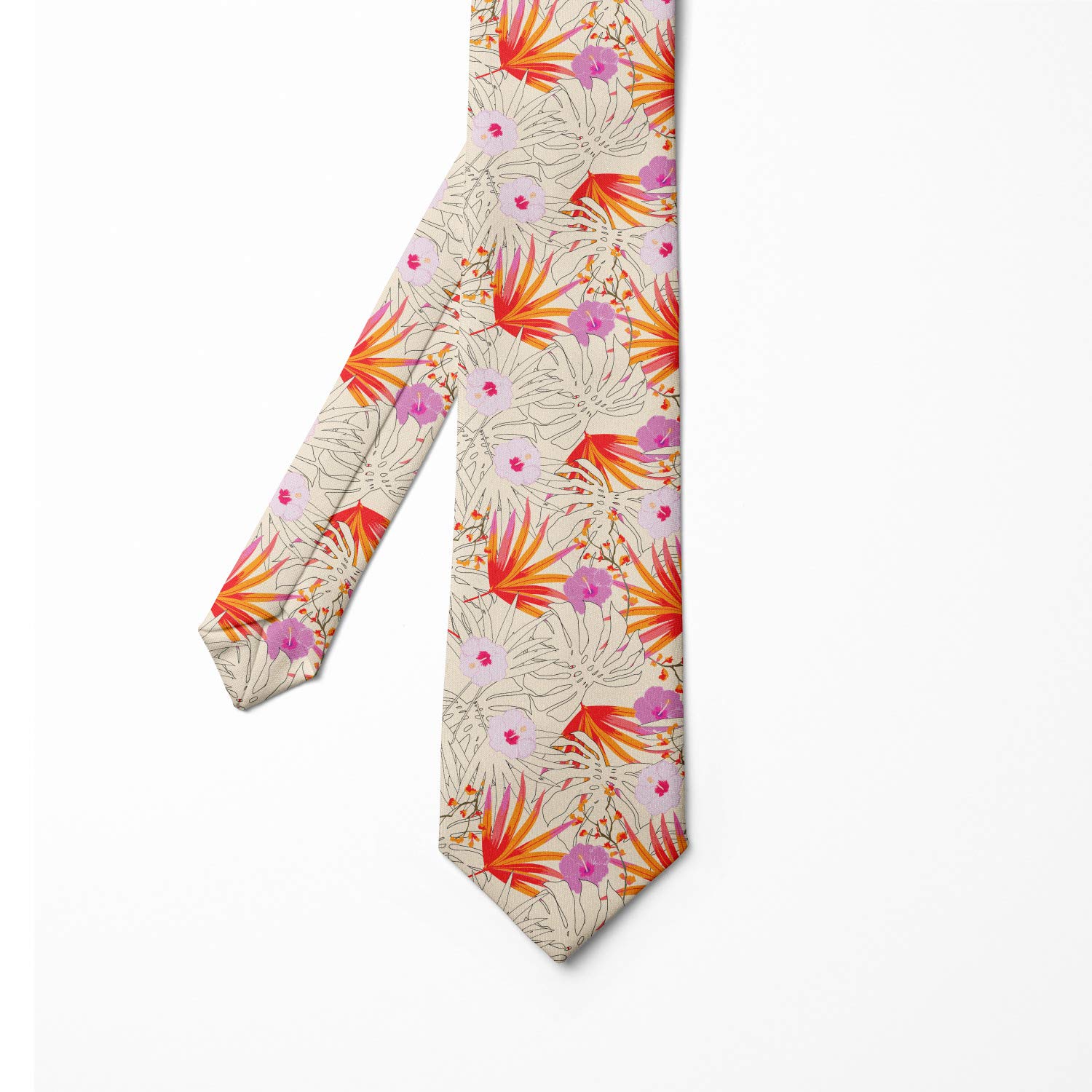 Ambesonne Men's Necktie - 3.7