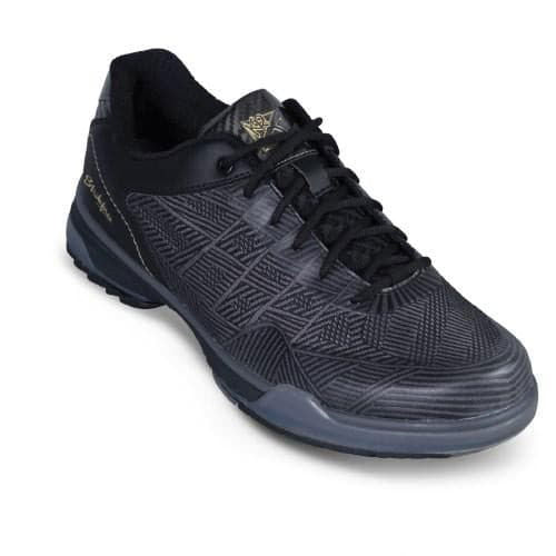 KR Strikeforce Men's Rage Gunmetal Black Left Hand Bowling Shoes - Premium Performance for Competitive Bowlers - Perfect for League Play and Tournament Use