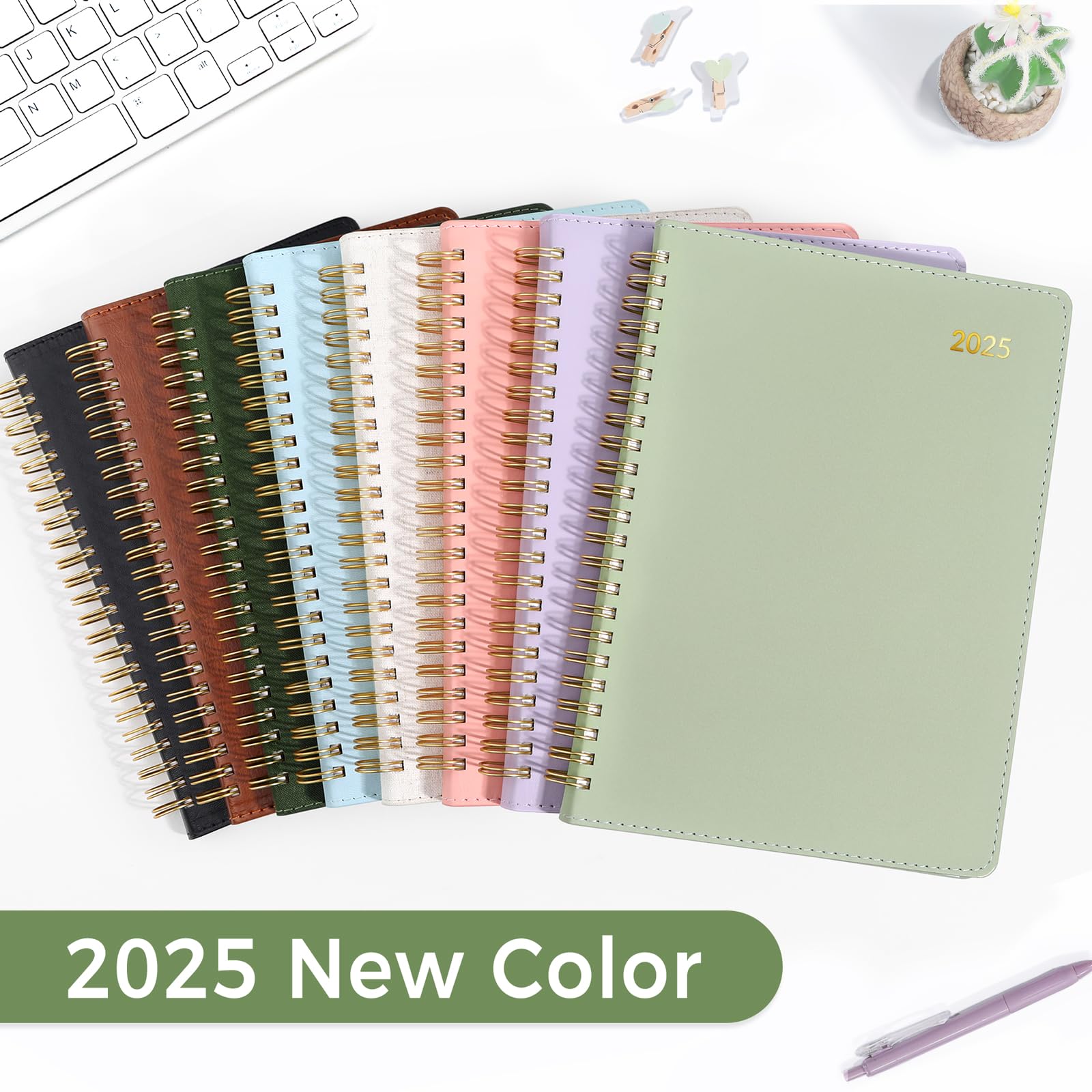 2025 Weekly & Monthly Planner - 6.4