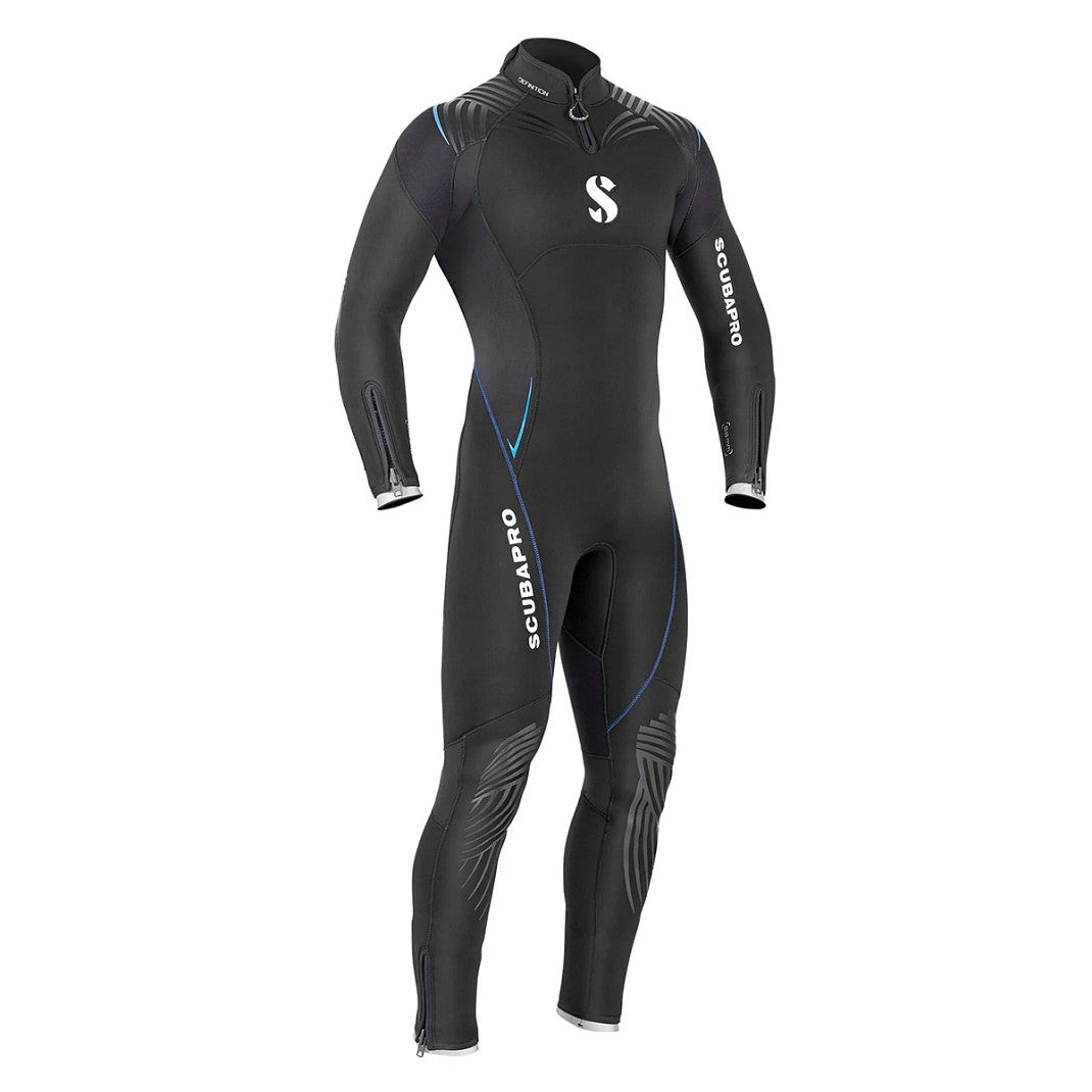Scubapro Definition Steamer 5mm Men's Wetsuit - Premium Neoprene Diving Suit for Scuba Diving, Snorkeling & Water Sports | Warm & Flexible Full Body Protection