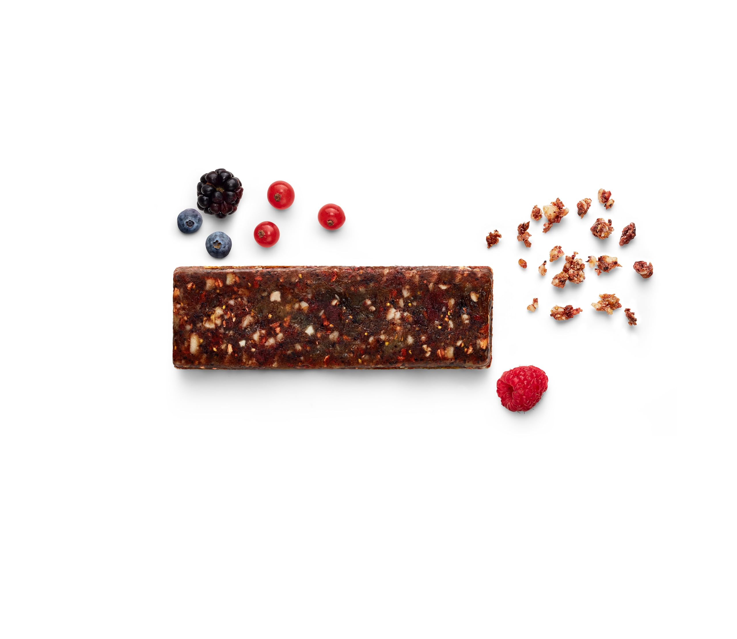 BEM Barretta Probiotica alla Frutta with Red Berries - Multipack 20 x 30g | Organic, Gluten Free & Vegan Probiotic Fruit Snack Bars - Perfect for On-the-Go Energy, Healthy Breakfast or Post-Workout Recovery