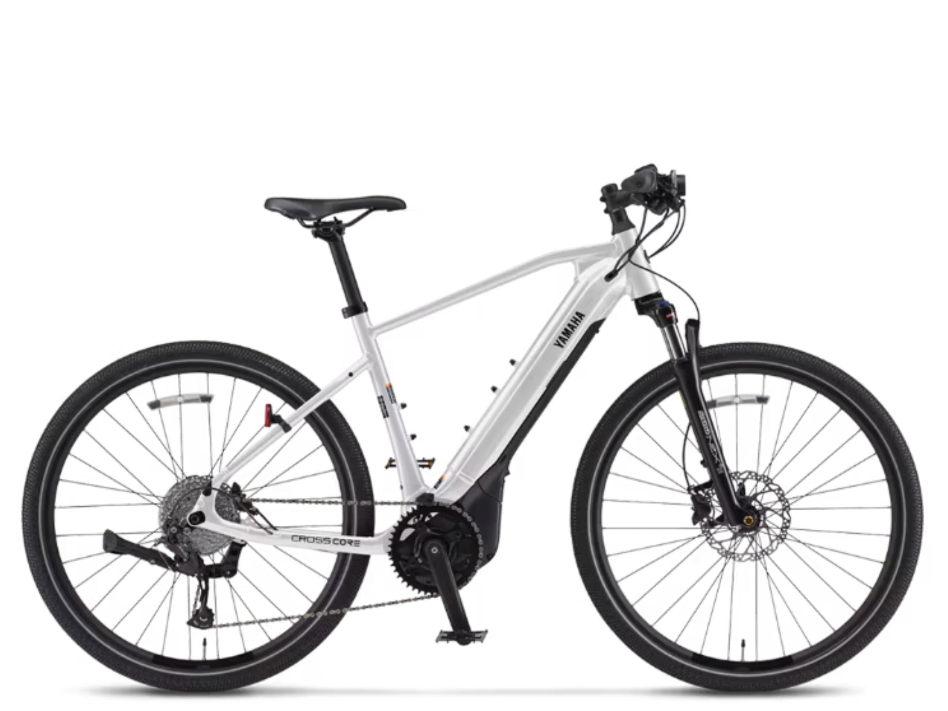 Yamaha Crosscore RC Hybrid Bike - Lightweight Aluminum Frame, 21-Speed Shimano Gears for Men & Women - Perfect for Commuting, Fitness & Urban Riding