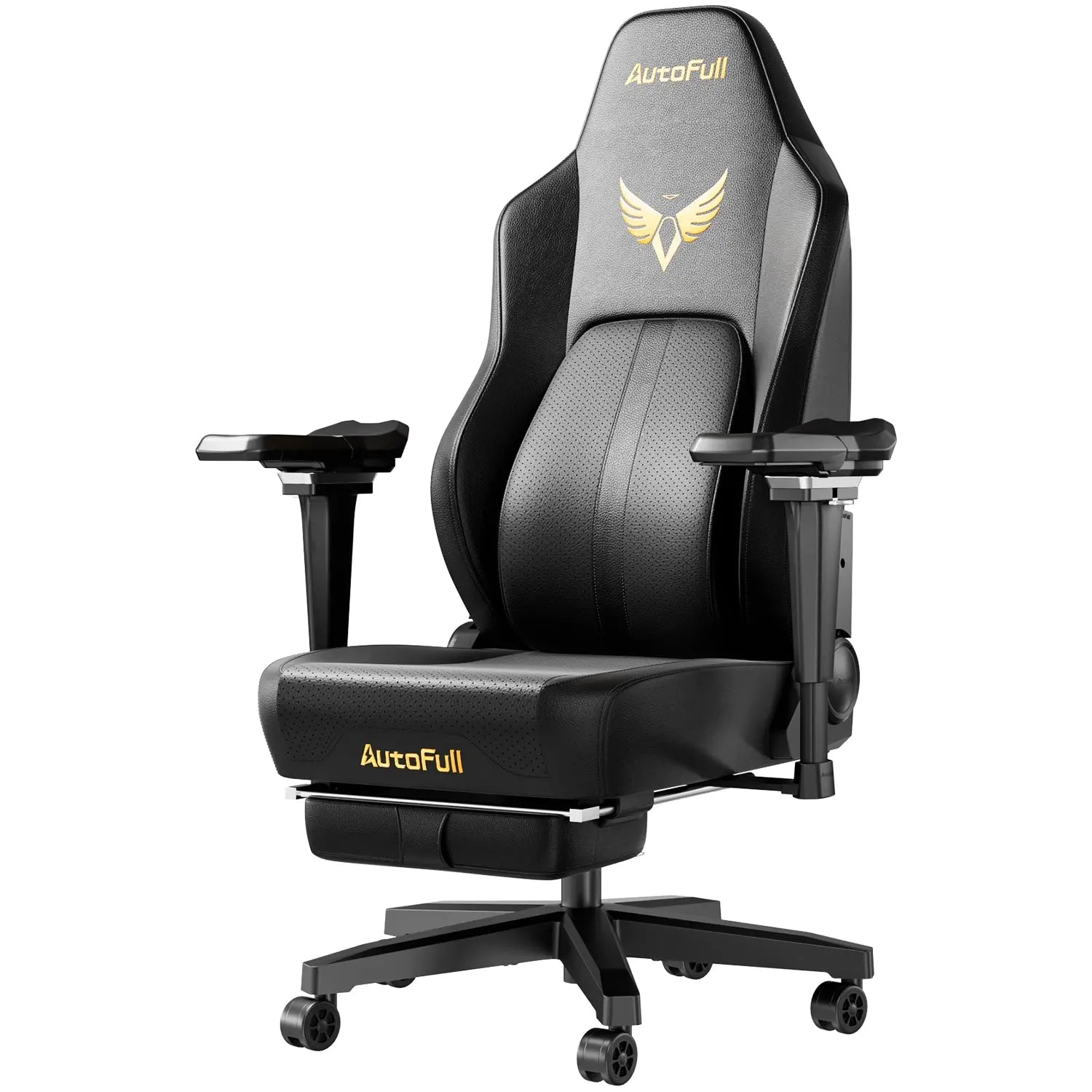 AutoFull M6 Elite Gaming Chair - Ergonomic Racing Style with Adjustable Lumbar Support & Headrest - Perfect for PC, Office, and Esports Gaming