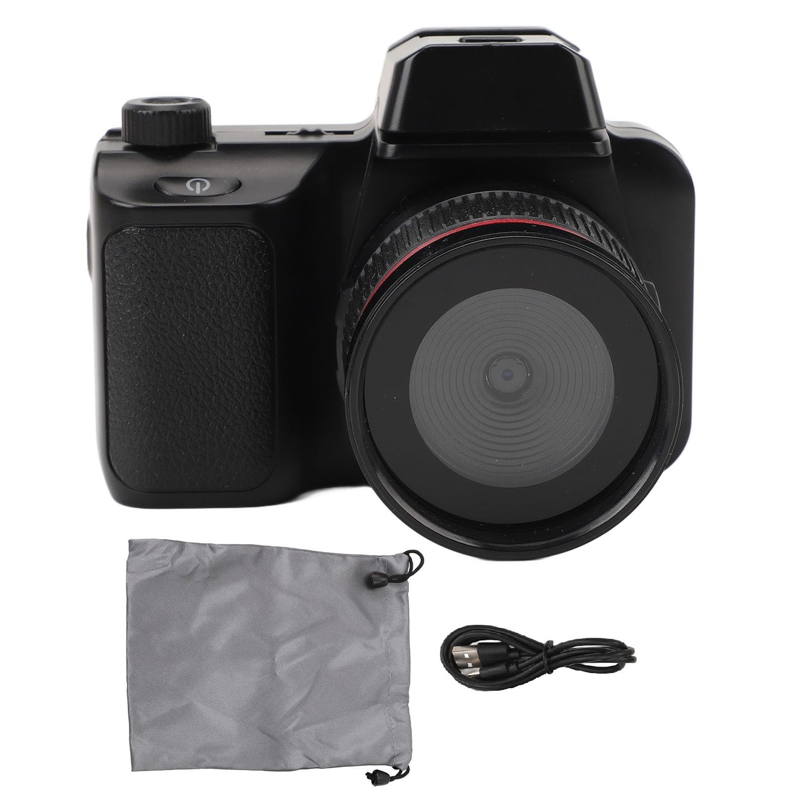 4K Digital Camera for Photography & Vlogging - 1080P HD Compact DSLR Camera with 180° Flip Screen, 4X Zoom, Supports 256GB SD Card | Perfect for Travel, YouTube, TikTok & Social Media Content Creation
