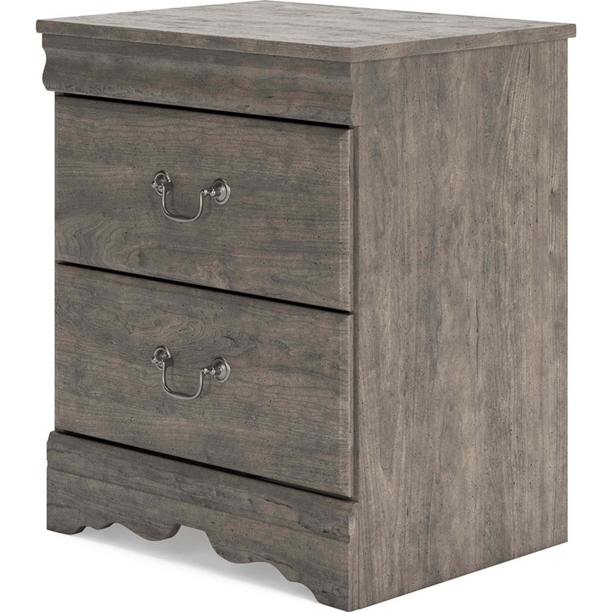 Bayzor 5-Piece Twin Bedroom Set in Gray - Modern Bed Frame, Nightstand & Dresser for Small Spaces | Perfect for Kids Rooms, Guest Bedrooms & Apartments