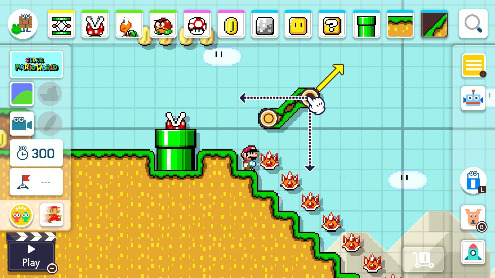 Nintendo Super Mario Maker 2 for Nintendo Switch - Create & Play Custom Mario Levels | Perfect for Family Game Nights & Creative Gaming