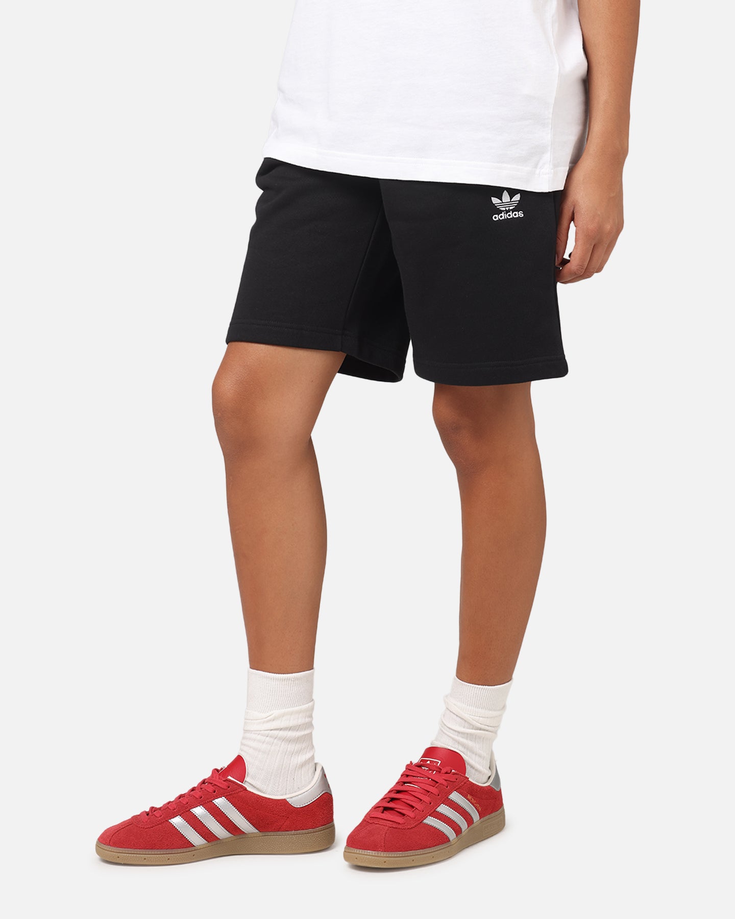 Adidas Essential Men's Running Shorts - Black Athletic Shorts for Gym, Workout & Casual Wear | Lightweight & Comfortable