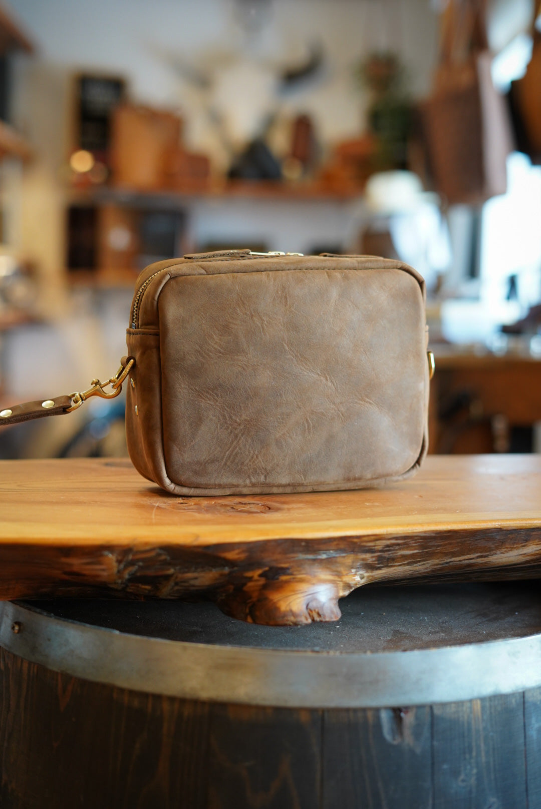 Stylish Rectangle Crossbody Bag in Rebel Rust - Perfect for Everyday Use, Travel & Casual Outings