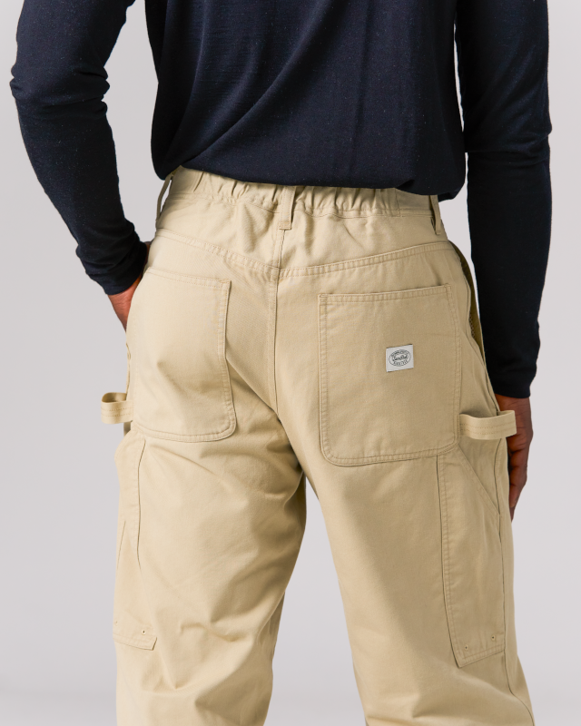 Takibi Chino Wide Pants for Men - Comfortable Casual Trousers with Elastic Waist | Perfect for Outdoor Adventures, Travel & Everyday Wear