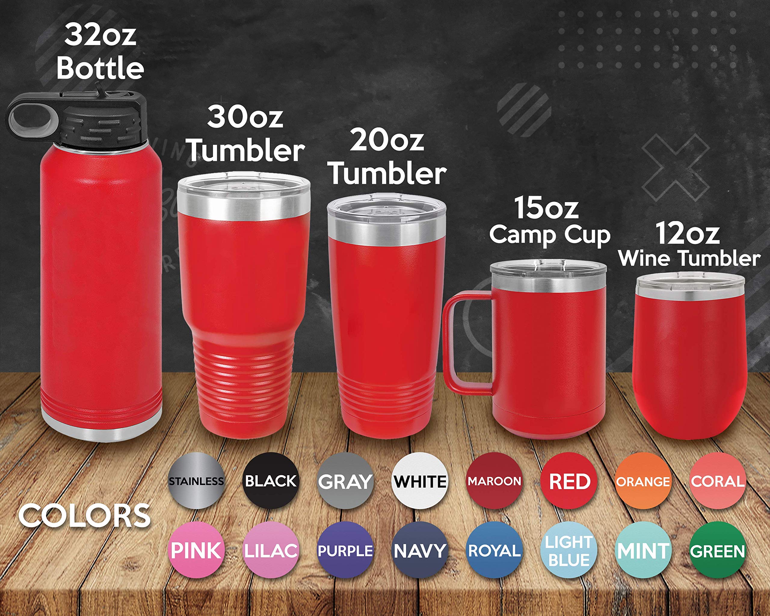 Alterd Industries Personalized Soccer Coach Gift - 20oz Insulated Stainless Steel Travel Coffee Mug with Lid, Athletic Tumbler for Men, Great for Training, Games & Outdoor Activities (12oz Wine Tumbler, Black)