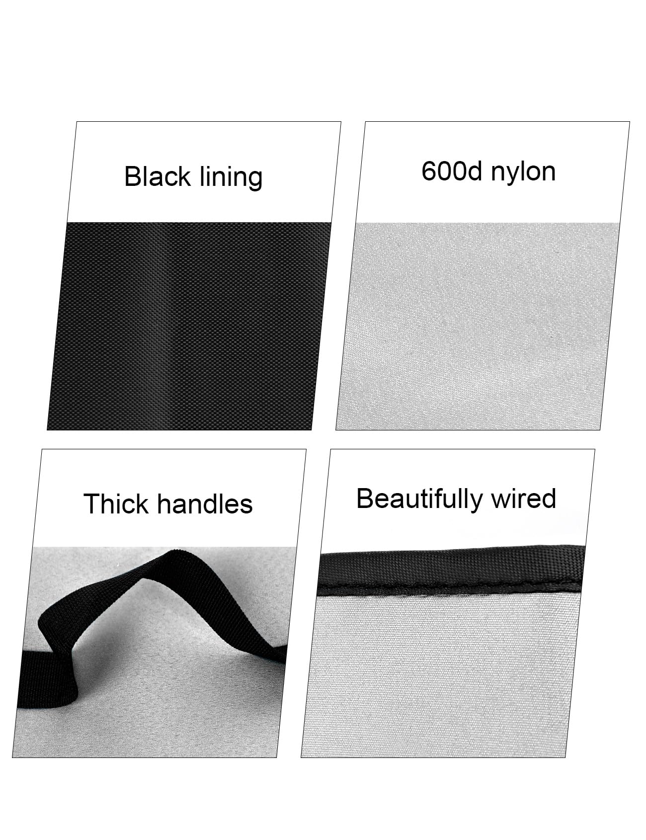 Heat-Resistant Waterproof Nylon Air Fryer Cover Protector Case for Ninja SP101/SP351/SP201 & Kitchen Elite® Pizza Ovens - Perfect for Kitchen Safety & Countertop Protection During Cooking