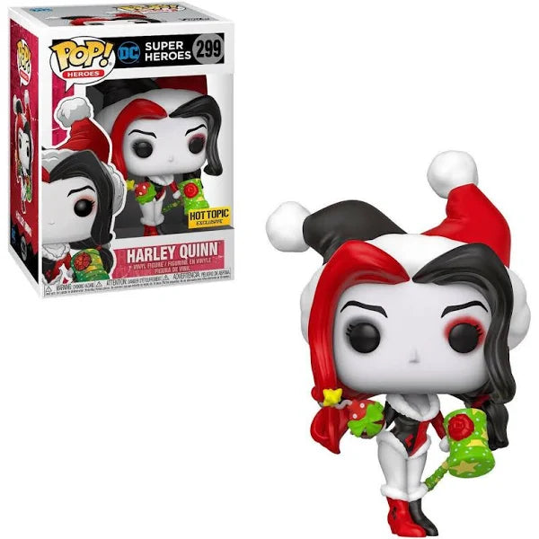 DC Super Heroes Harley Quinn Action Figure (HT Exclusive #299) - Collectible Toy for Fans & Display