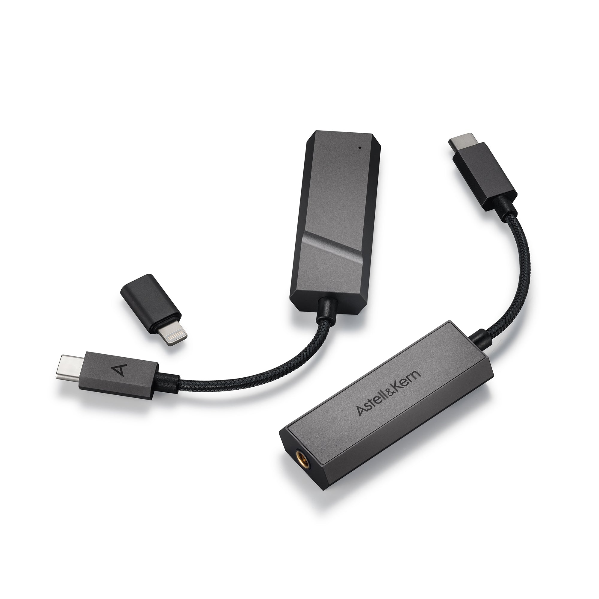 Astell&Kern AK HC2 USB-C Dual DAC Cable for High-Resolution Audio - Perfect for Smartphones, Laptops & Digital Audio Players | Enhanced Sound Quality for Music Lovers & Audiophiles
