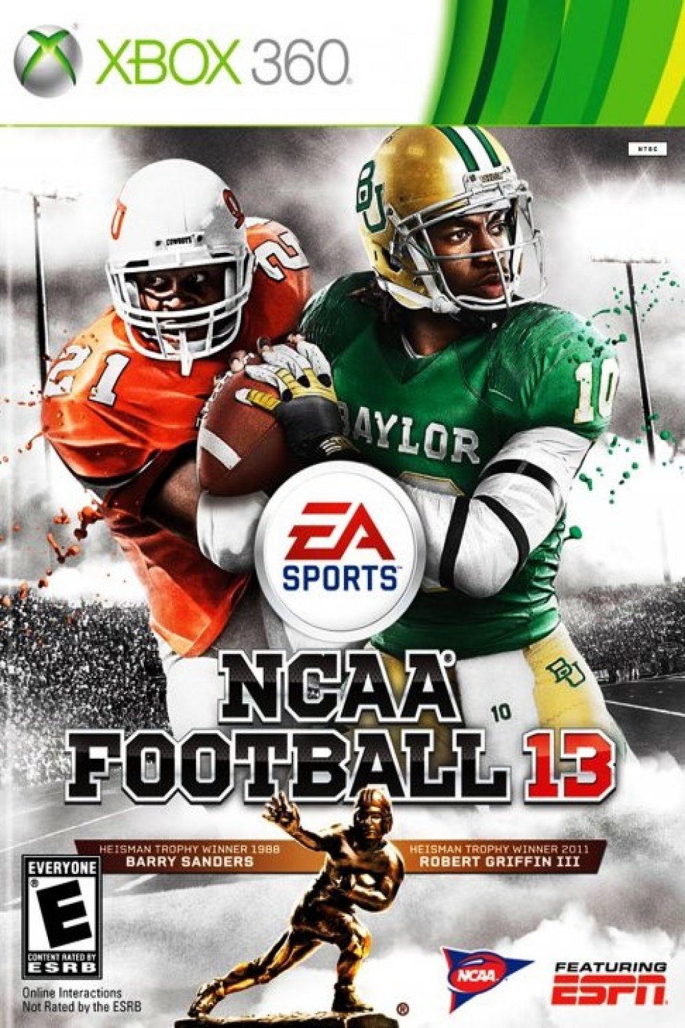 NCAA Football 13 Video Game - Authentic College Football Experience for PlayStation 3 & Xbox 360 - Perfect for Game Nights & Sports Fans