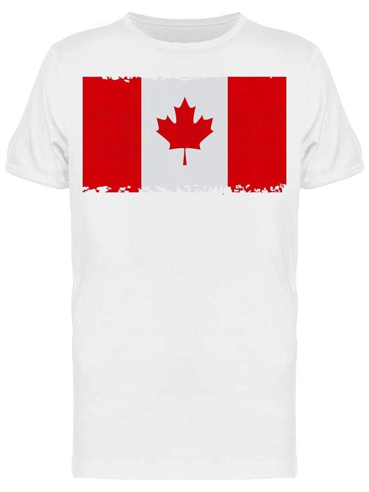 Vintage Distressed Canada Flag T-Shirt for Men - Patriotic Graphic Tee for Casual Wear, Outdoor Activities & Travel