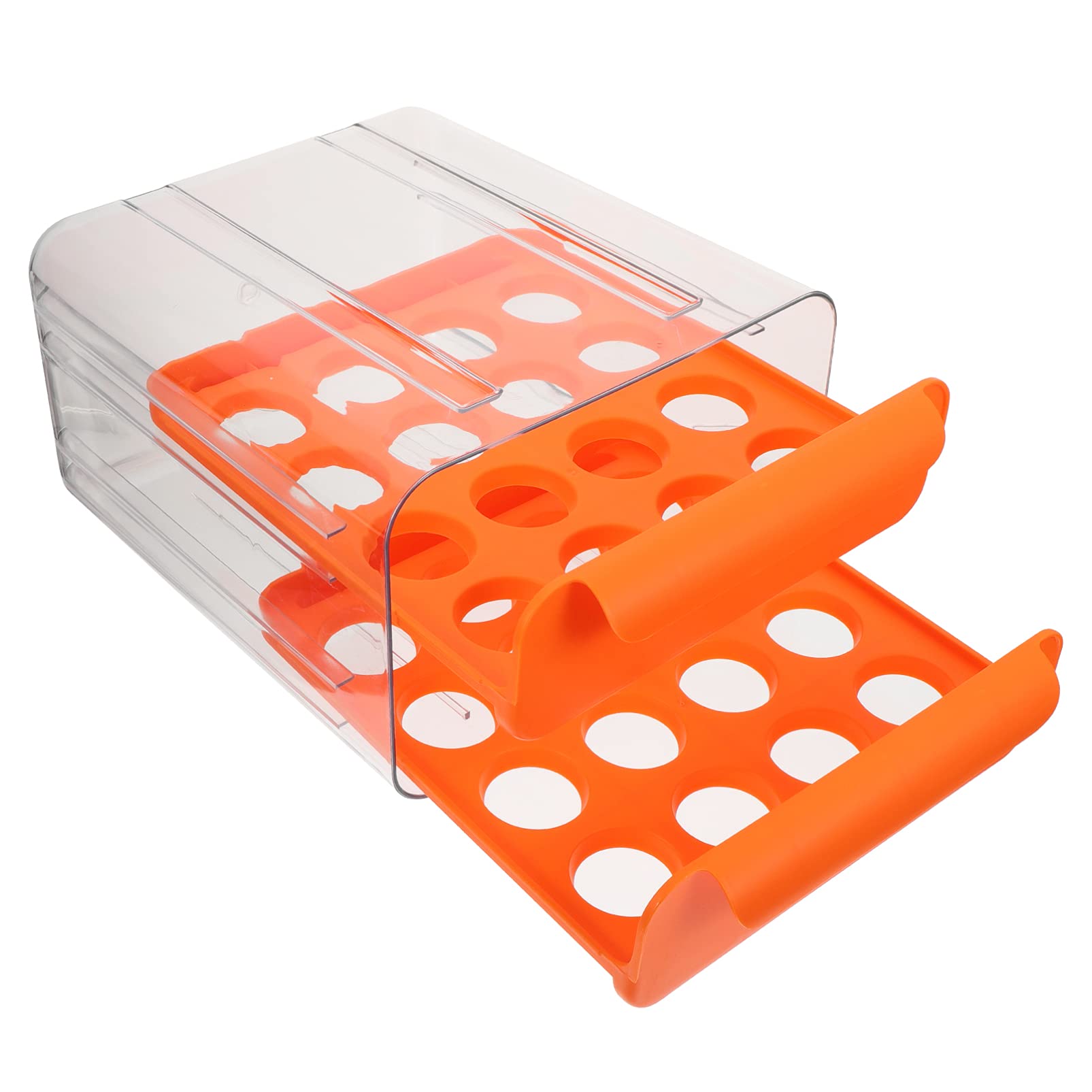 Best Plastic Egg Storage Container for Refrigerator - 12 Egg Holder, Organizer & Tray - Perfect for Kitchen, Breakfast Meal Prep & Farm Fresh Eggs Storage