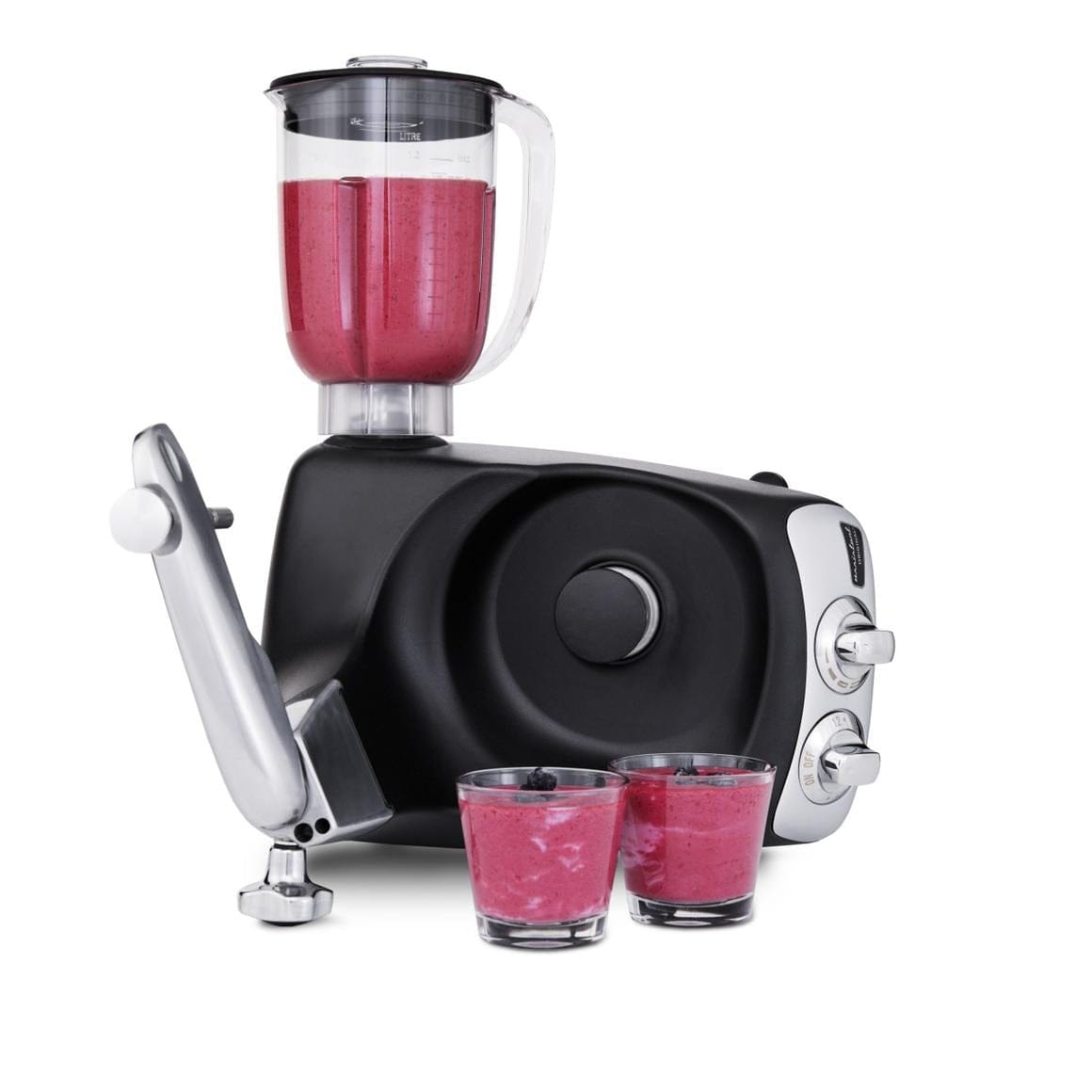 Ankarsrum Deluxe Stand Mixer Attachment Set - Original Assistent Meat Grinder, Juicer & Blender for Baking, Cooking & Smoothie Making - Perfect for Home Kitchens & Professional Bakeries
