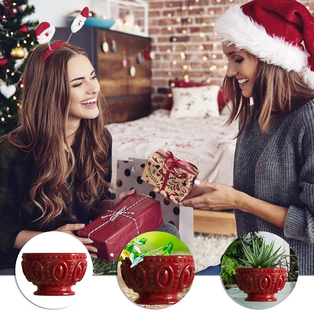 Premium Silicone Concrete Flower Pot Molds for DIY Cement, Clay & Resin Crafts - Round Bowl Planter Molds for Candle & Soap Making - Perfect for Home Decor, Garden Projects & Handmade Gifts