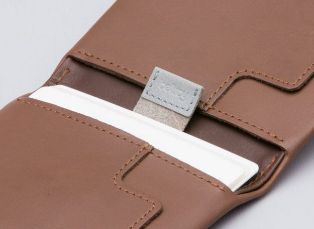 Bellroy Slim Sleeve Wallet - Ultra Thin Minimalist RFID Blocking Leather Wallet for Men - Perfect for Everyday Carry, Travel & Business Use