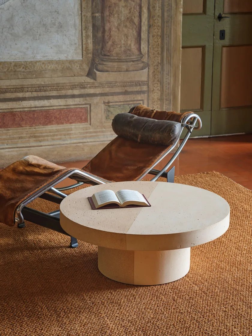 Frari Coffee Table by CIMENTO® - Modern Minimalist Living Room Furniture for Small Spaces - Perfect for Apartments, Condos & Home Decor