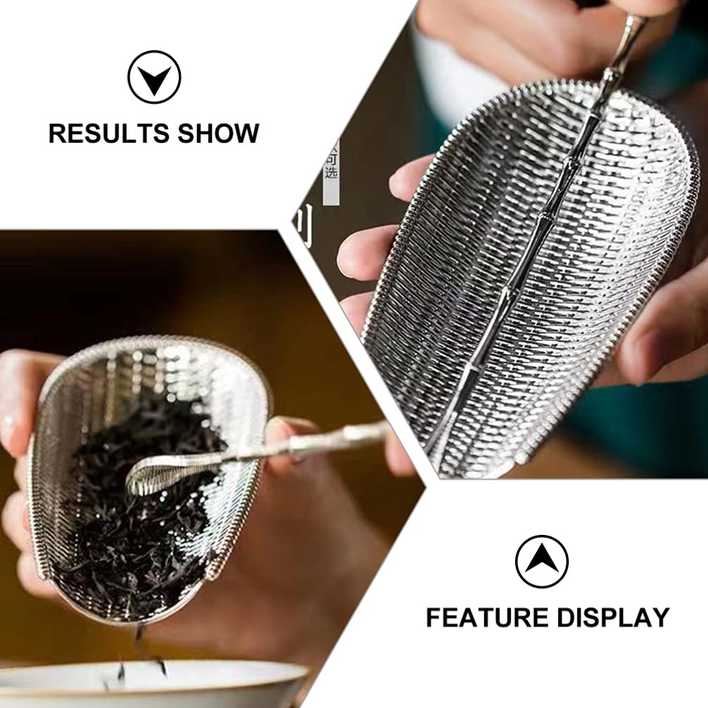 Premium Alloy Tea Scoop Set - Tea Shovel, Needle & Spoon for Tea Ceremony | Perfect for Loose Leaf Tea Brewing, Gongfu Tea Making & Tea House Accessories
