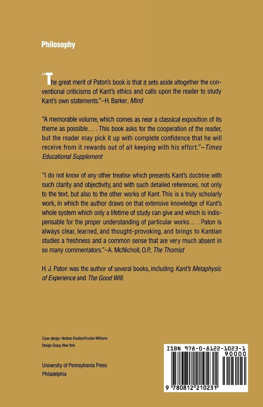 Kant's Categorical Imperative: Moral Philosophy Study Book for Ethics Students & Philosophy Lovers - Perfect for University Courses & Personal Enlightenment