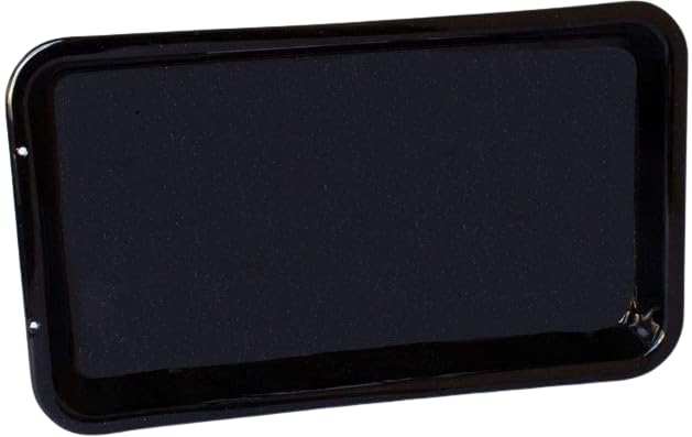 Samuel Groves 2-Pack 32cm Vitreous Enamel Baking Trays Set - Premium Oven & Roasting Pans for Baking, Cooking & Meal Prep - Durable British-Made Kitchenware for Cakes, Cookies, Roasts & Family Dinners